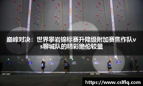 巅峰对决：世界攀岩锦标赛升降级附加赛焦作队vs聊城队的精彩绝伦较量